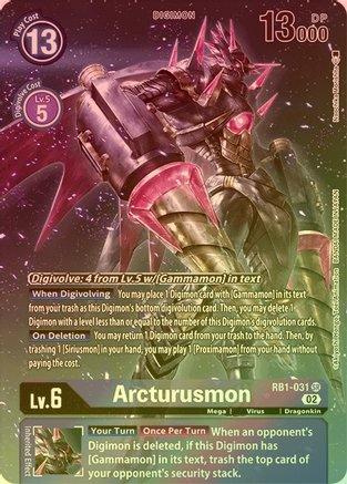 Arcturusmon (Textured Alternate Art) - RB1-031 - Super Rare (Foil) available at 401 Games Canada