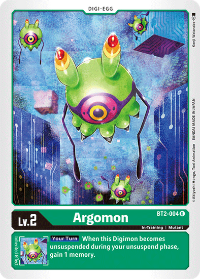 Argomon - BT2-004 - Uncommon available at 401 Games Canada