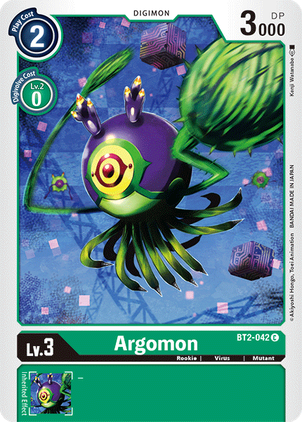 Argomon - BT2-042 - Common available at 401 Games Canada