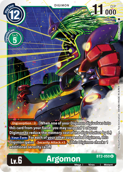 Argomon - BT2-050 - Uncommon available at 401 Games Canada