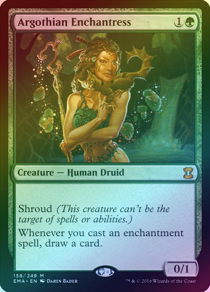 ジャッジFoil アルゴスの女魔術師/Argothian Enchantress Argothian