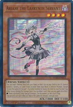 Ariane the Labrynth Servant - TAMA-EN016 - Ultra Rare - 1st Edition available at 401 Games Canada