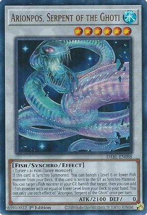 Arionpos, Serpent of the Ghoti - DABL-EN088 - Ultra Rare - 1st Edition available at 401 Games Canada