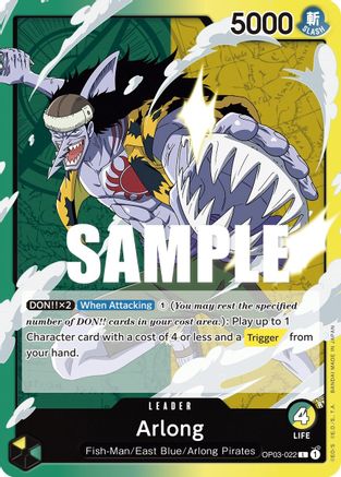 Arlong - OP03-022 - Leader available at 401 Games Canada