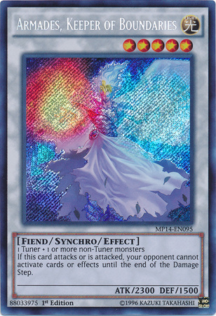 Armades, Keeper of Boundaries - MP14-EN095 - Secret Rare - 1st Edition available at 401 Games Canada