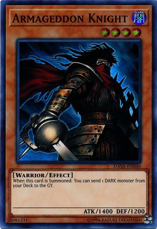 Armageddon Knight - DASA-EN040 - Super Rare - Unlimited available at 401 Games Canada