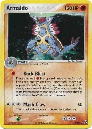 Armaldo - 3/108 - Holo Rare available at 401 Games Canada
