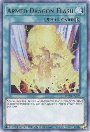 Armed Dragon Flash - BLVO-ENSP1 - Ultra Rare - Limited Edition available at 401 Games Canada