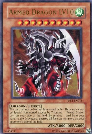 Armed Dragon LV10 - DP2-EN013 - Ultra Rare - Unlimited available at 401 Games Canada