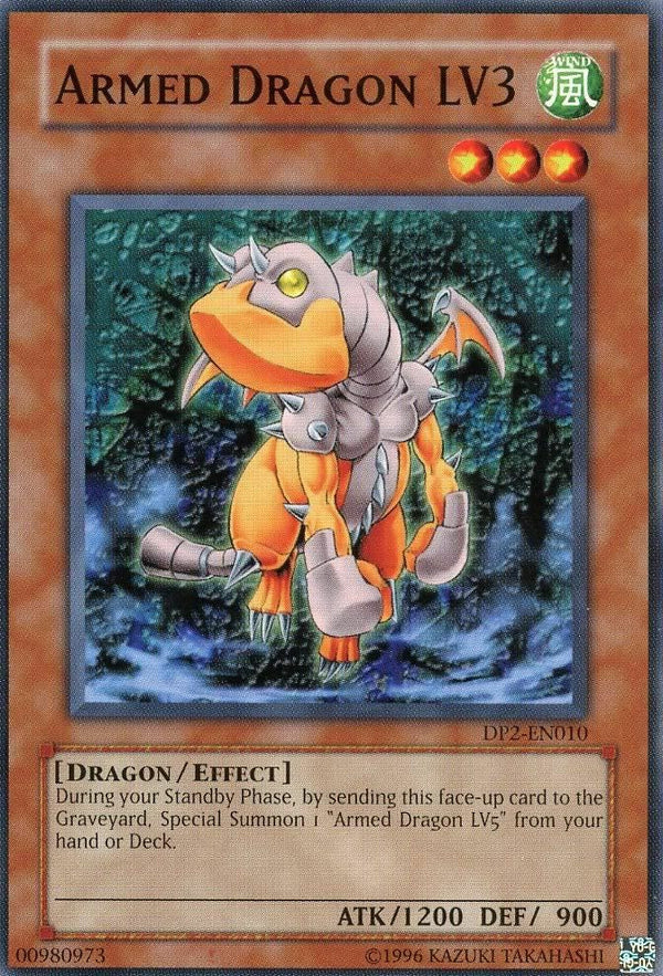 Armed Dragon LV3 - DP2-EN010 - Common - Unlimited available at 401 Games Canada