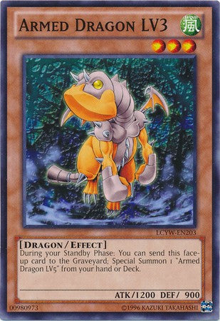 Armed Dragon LV3 - LCYW-EN203 - Common - Unlimited available at 401 Games Canada