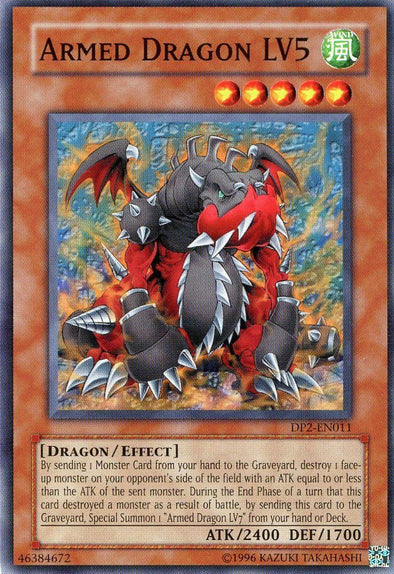 Armed Dragon LV5 - DP2-EN011 - Common - Unlimited available at 401 Games Canada