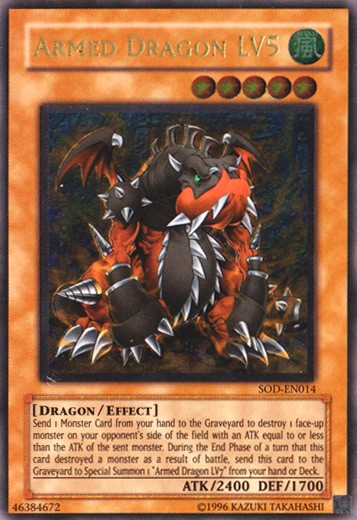 Armed Dragon LV5 - SOD-EN014 - Ultimate Rare - Unlimited available at 401 Games Canada