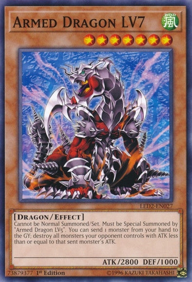 Armed Dragon LV7 - LED2-EN027 - Common - 1st Edition available at 401 Games Canada