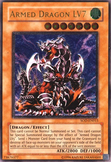 Armed Dragon LV7 - SOD-EN015 - Ultimate Rare - Unlimited available at 401 Games Canada