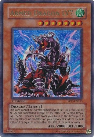 Armed Dragon LV7 - SOD-EN015 - Ultra Rare - 1st Edition available at 401 Games Canada