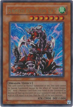 Armed Dragon LV7 - SOD-EN015 - Ultra Rare - Unlimited available at 401 Games Canada