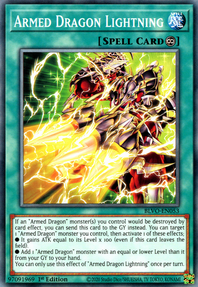 Armed Dragon Lightning - BLVO-EN053 - Common - 1st Edition available at 401 Games Canada