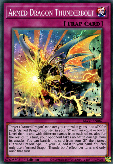 Armed Dragon Thunderbolt - BLVO-EN067 - Super Rare - 1st Edition available at 401 Games Canada