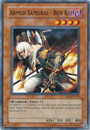 Armed Samurai - Ben Kei - DR3-EN143 - Common available at 401 Games Canada