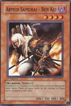 Armed Samurai - Ben Kei - SD5-EN017 - Common - 1st Edition available at 401 Games Canada