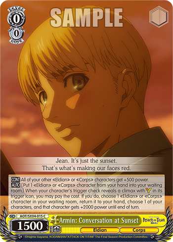 Armin: Conversation at Sunset - AOT/SX04-E015 - Common available at 401 Games Canada