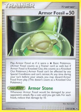 Armor Fossil - 119/127 - Common available at 401 Games Canada