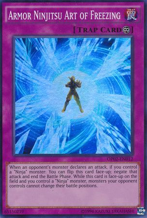 Armor Ninjitsu Art of Freezing - OP02-EN012 - Super Rare available at 401 Games Canada