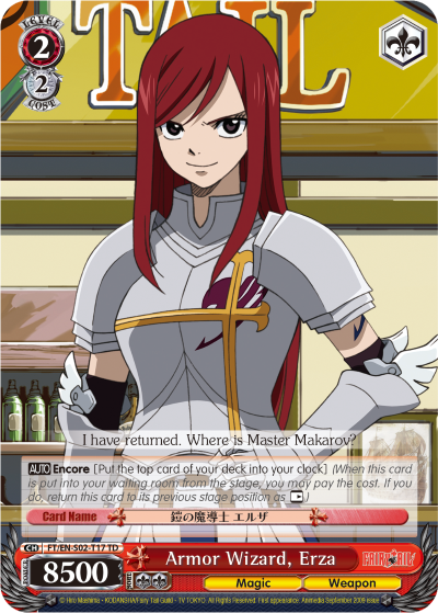 Armor Wizard, Erza - FT/EN-S02-T17 - Trial Deck available at 401 Games Canada