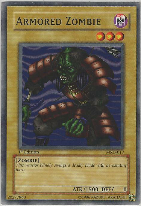 Armored Zombie - MRD-013 - Common - 1st Edition available at 401 Games Canada