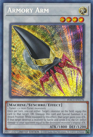 Armory Arm - HAC1-EN176 - Secret Rare available at 401 Games Canada