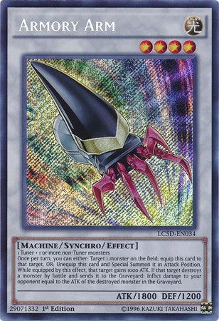 Armory Arm - LC5D-EN034 - Secret Rare - 1st Edition available at 401 Games Canada