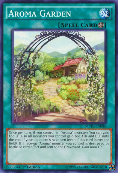 Aroma Garden - MP16-EN086 - Common - 1st Edition available at 401 Games Canada