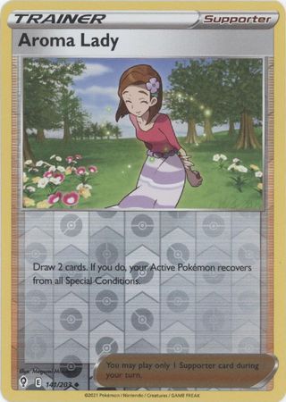 Aroma Lady - 141/203 - Uncommon - Reverse Holo available at 401 Games Canada