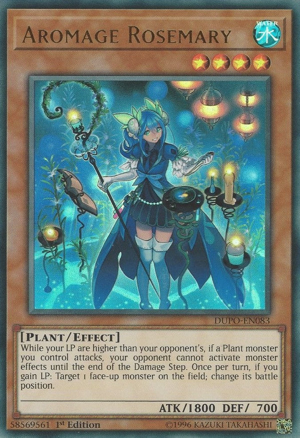 Aromage Rosemary - DUPO-EN083 - Ultra Rare - 1st Edition available at 401 Games Canada