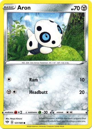 Aron - 121/189 - Common available at 401 Games Canada