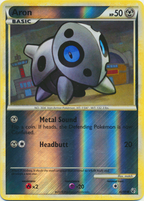 Aron - 42/90 - Common - Reverse Holo available at 401 Games Canada