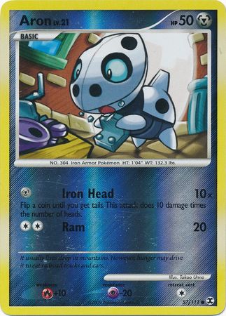 Aron - 57/111 - Common - Reverse Holo available at 401 Games Canada