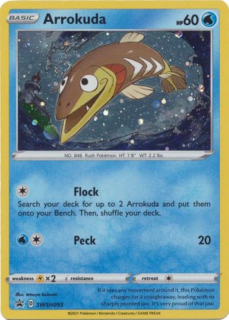 Arrokuda - SWSH093 - Holo Promo available at 401 Games Canada