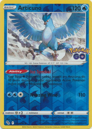 Articuno - 024/078 - Holo Rare - Reverse Holo available at 401 Games Canada