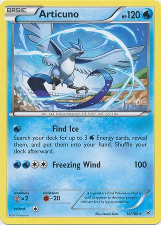 Articuno - 16/108 - Rare available at 401 Games Canada