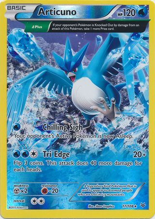 Articuno - 17/108 - Rare - Reverse Holo available at 401 Games Canada