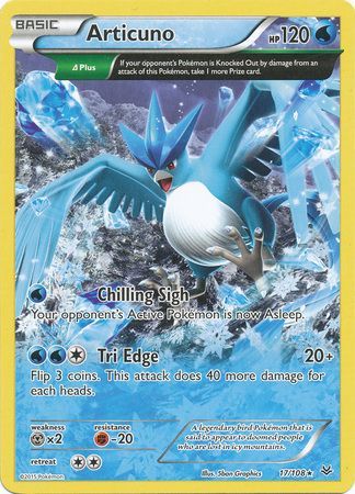 Articuno - 17/108 - Rare available at 401 Games Canada