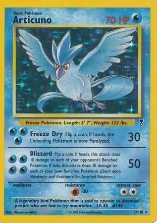 Articuno - 2/110 - Holo available at 401 Games Canada