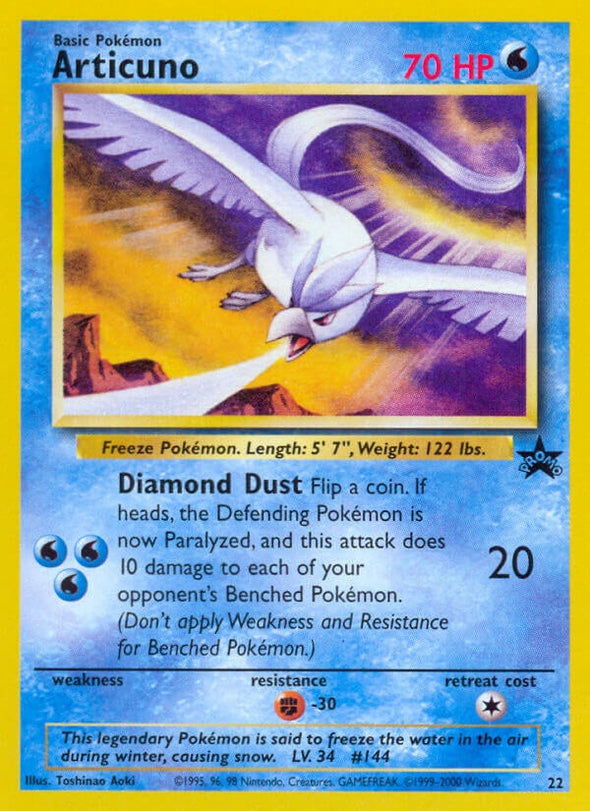 Articuno - 22 - Promo (Movie 2000) available at 401 Games Canada