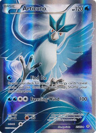 Articuno - 25/83 - Full Art Ultra Rare available at 401 Games Canada