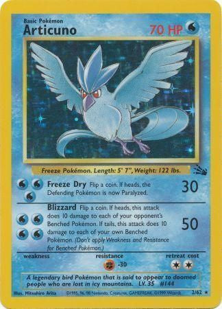 Articuno - 2/62 - Holo - Unlimited available at 401 Games Canada