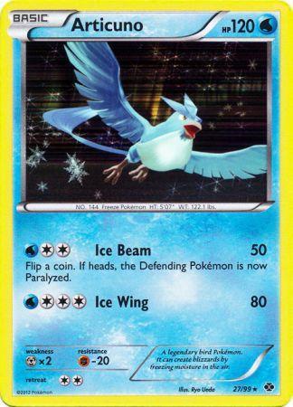 Articuno - 27/99 - Holo Rare available at 401 Games Canada