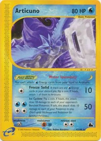 Articuno - 4/144 - Rare available at 401 Games Canada