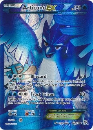 Articuno EX - 132/135 - Full Art Ultra Rare available at 401 Games Canada